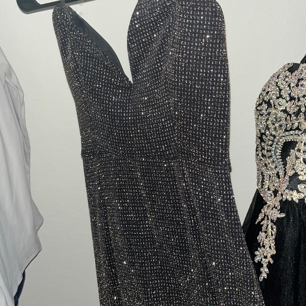Strapless homecoming dress